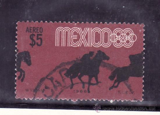 Sellos: mexico a 290 usada, deporte, equitacion, - Foto 1