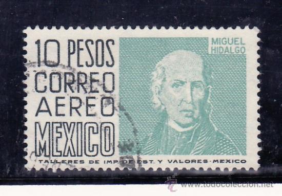 Sellos: mexico a 231 usada, miguel hidalgo - Foto 1