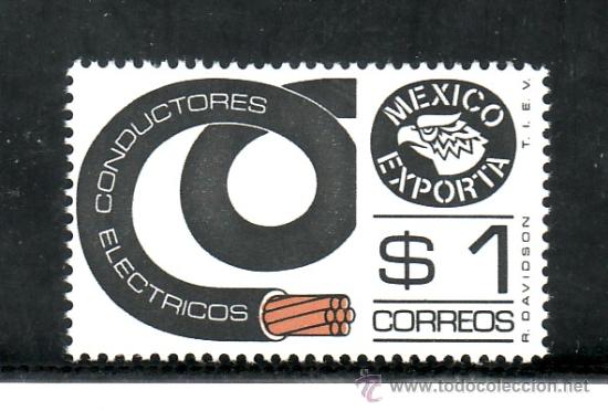 Sellos: mexico  860 sin charnela, exportacion, cable - Foto 1
