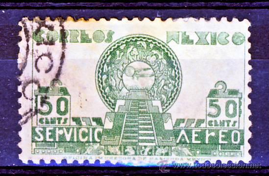 Sellos: MEXICO.- SERVICIO AEREO.- (1) - Foto 1