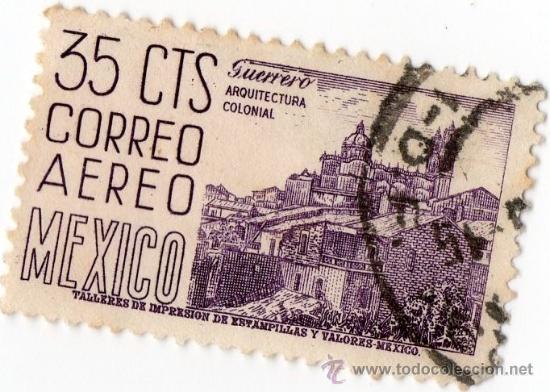 Aero Mexico 1953 35 CTS stamps 