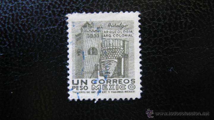 Mexico 1950 Cabeza De Atlante De Hidalgo Yver Buy Old Stamps Of Mexico At Todocoleccion