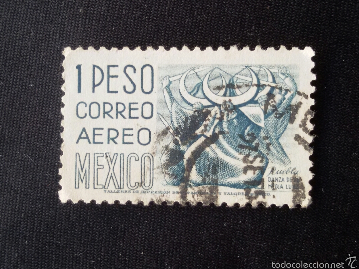 Sellos: Sello de MEXICO/USADO #0451 - Foto 1