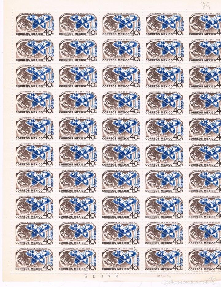 Sellos: Mexico. Conjunto de 338 sellos en Pliegos y bloques - Foto 1