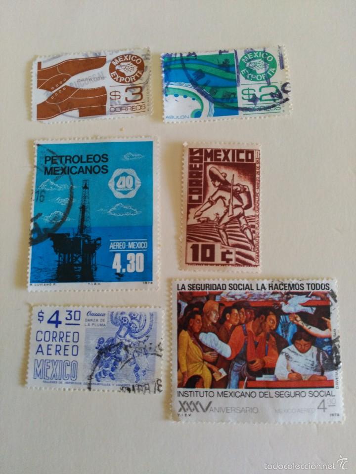 Sellos: 6 valores, usados. - Foto 1