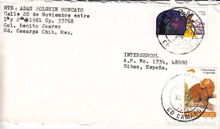 Sellos: SOBRE: 1985 MEXICO - Foto 1