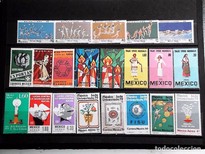 Sellos: M&eacute;xico.  21 Sellos nuevos  Ref: n11 - Foto 1
