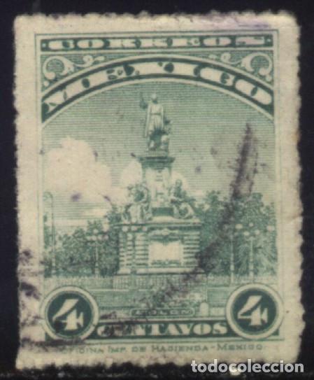 Sellos: S-00529- MEXICO. 4 CENTAVOS. - Foto 1
