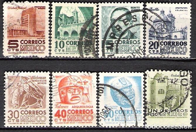Sellos: MEJICO 1950 - USADO - Foto 1