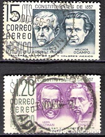 Sellos: MEJICO 1956 - USADO - Foto 1