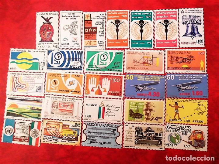 Sellos: M&eacute;xico.  27 Sellos nuevos . Ref: n12 - Foto 1