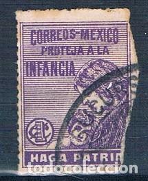 Sellos: M&Eacute;XICO 1929 IMPUESTOS POSTALES USADO - Foto 1
