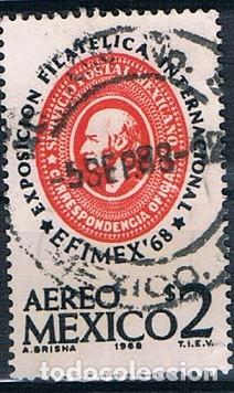 Sellos: M&Eacute;XICO 1968 Y PA286 USADO - Foto 1