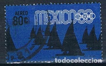 Sellos: M&Eacute;XICO 1968 Y PA287 USADO - Foto 1