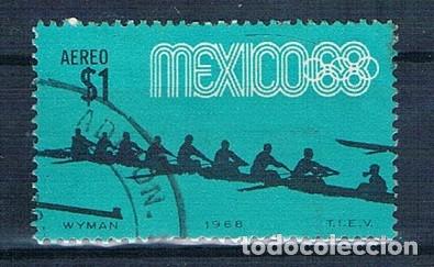 Sellos: M&Eacute;XICO 1968 Y PA288 USADO - Foto 1