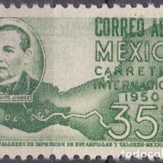 Francobolli: 1950 - MEXICO - INAUGURACION CARRETERA INTERNACIONAL CIUDAD JUAREZ-OAXACA - YVERT PA 177
