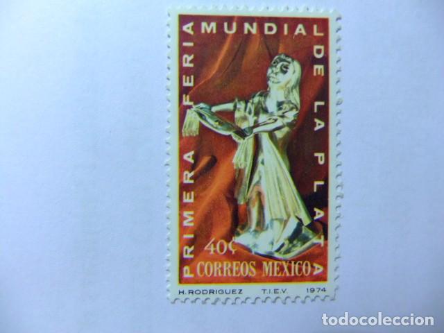 MEXICO - MEXIQUE 1974 FERIA MUNDIAL DE LA PLATA YVERT 800 ** MNH (Sellos - Extranjero - América - México)