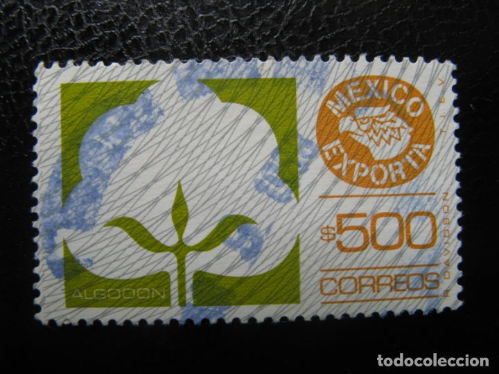 Sellos: mexico* exportaciones, algodon - Foto 1