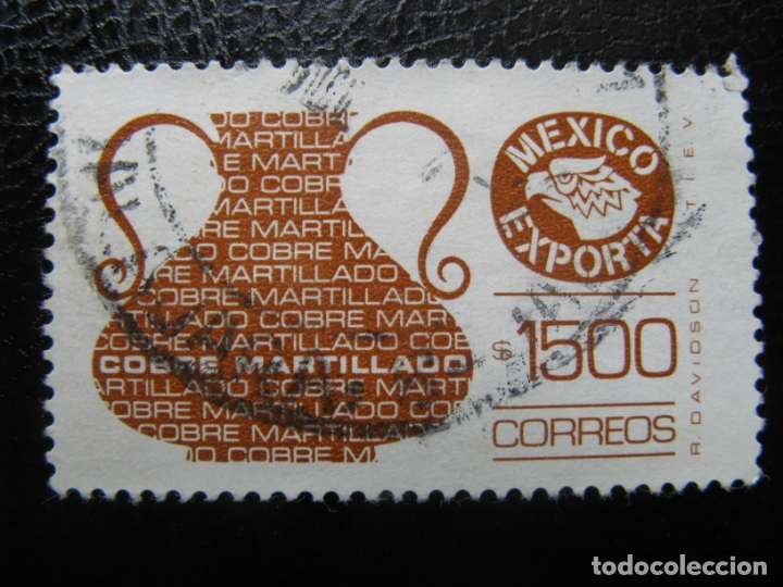 Sellos: mexico* exportaciones, cobre martillado - Foto 1