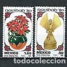 Sellos: MÉJICO,MÉXICO,1980,NAVIDAD,YVERT 912-913,NUEVOS,MNH**. Lote 364425991