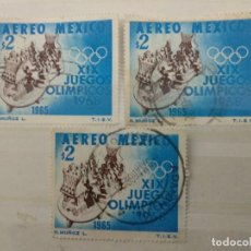 Sellos: 1968 JUEGOS OLIMPICOS DE MEXICO SELLOS USADOS