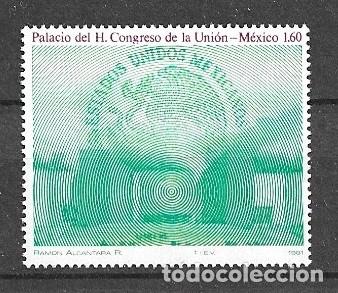 Sellos: M&eacute;jico,1981,Edificio del parlamento, michel 1756, nuevos,MNH** - Foto 1
