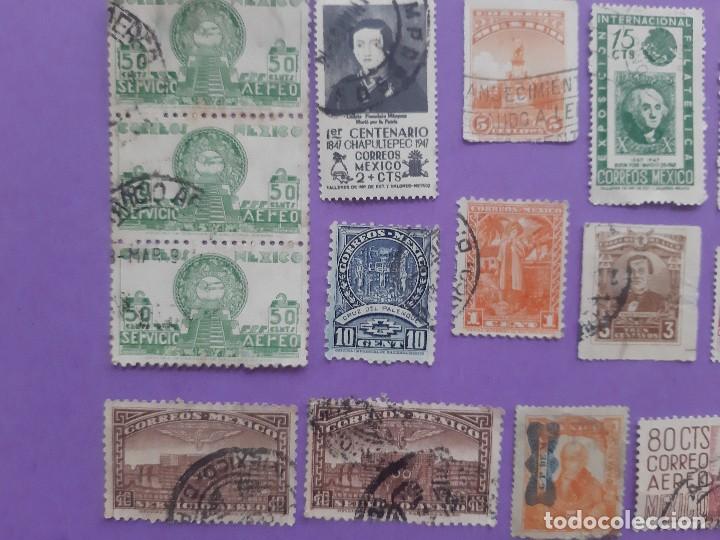 Sellos: LOTE 18 SELLOS MEXICO - Foto 2