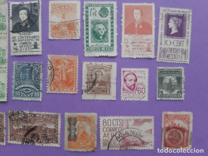 Sellos: LOTE 18 SELLOS MEXICO - Foto 3
