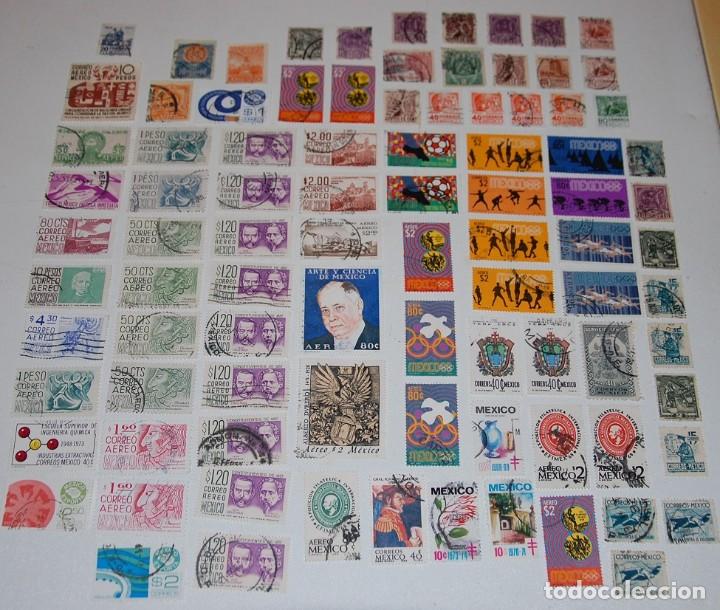 Sellos: LOTE DE 90 SELLOS DE MEXICO - Foto 1