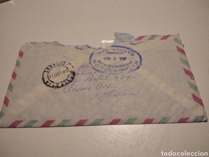 Sellos: Sobre con sellos M&eacute;xico - Foto 2
