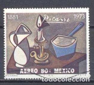 Sellos: Mexico 1973, usado, Picasso - Foto 1