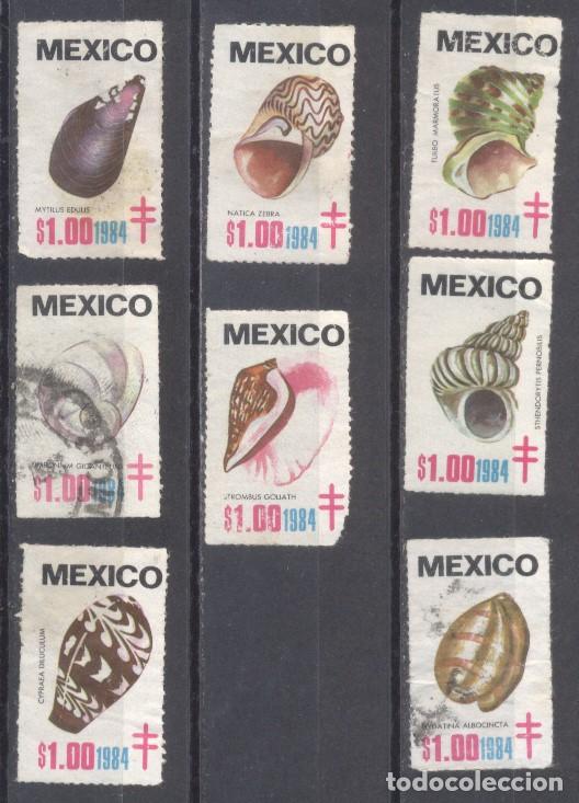 Sellos: Mexico 1984, usado, pro-tuberculosis - Foto 1