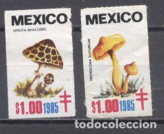 Sellos: Mexico 1985, usado, pro-tuberculosis - Foto 1