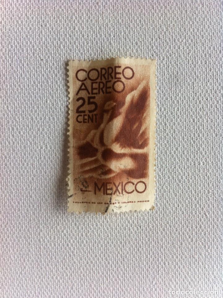 Sellos: SELLO USADO. M&Eacute;XICO. 25 CENT. - Foto 1