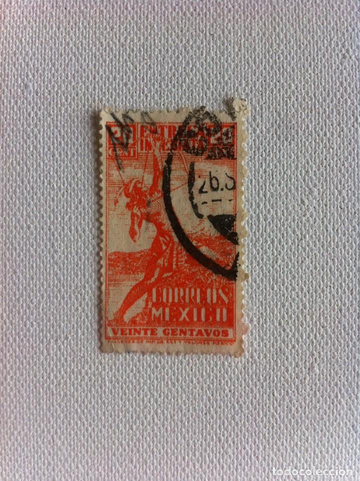 Sellos: SELLO USADO. M&Eacute;XICO. 20 CENT - Foto 1