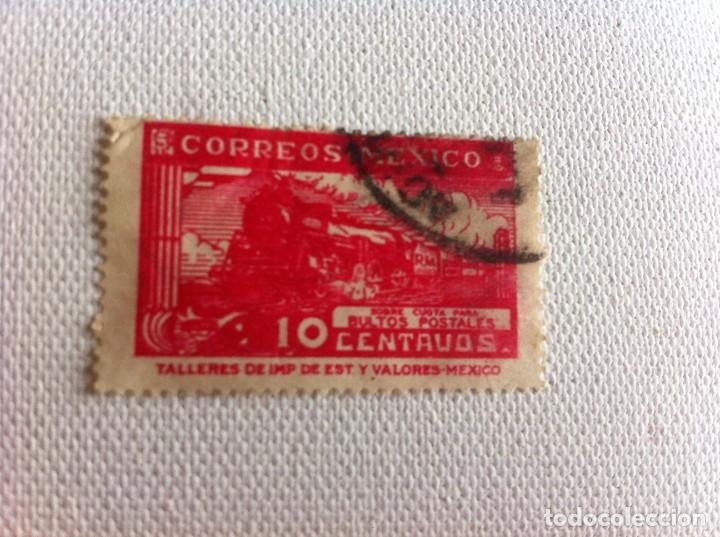 Sellos: SELLO USADO. M&Eacute;XICO. 10 CENTAVOS - Foto 1