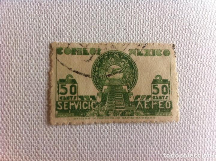 Sellos: SELLO USADO. M&Eacute;XICO. 50 CENTS - Foto 1