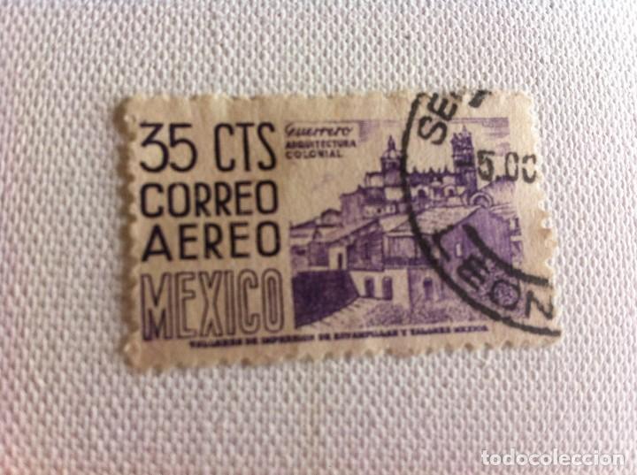 Sellos: SELLO USADO. M&Eacute;XICO. 35 CTS - Foto 1