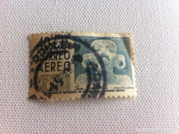 Sellos: SELLO USADO. M&Eacute;XICO. 40 CTS - Foto 1