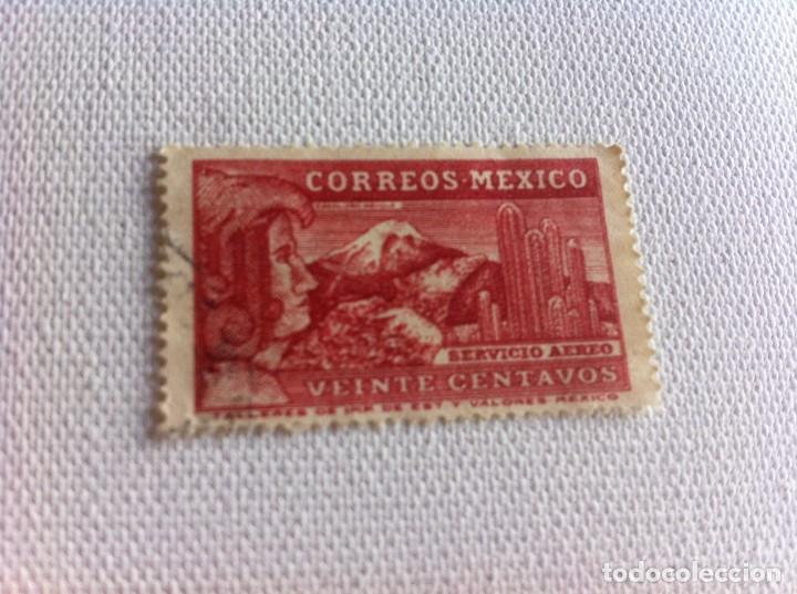 Sellos: SELLO USADO. M&Eacute;XICO. VEINTE CENTAVOS - Foto 1