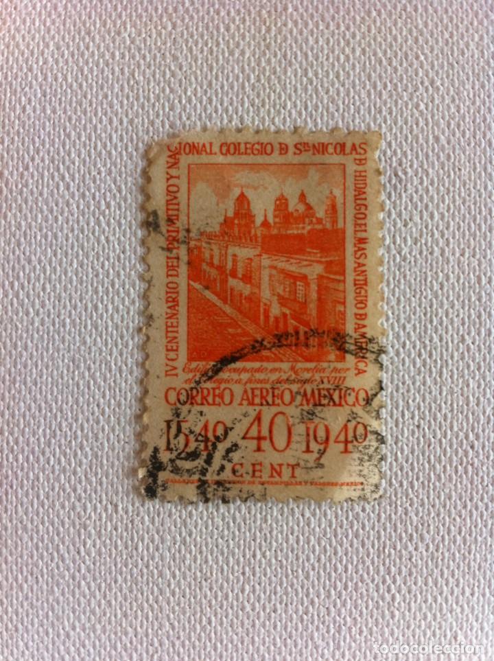 Sellos: SELLO USADO. M&Eacute;XICO. 40 CENT 1940 - Foto 1
