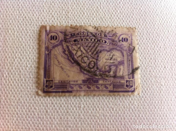 Sellos: SELLO USADO. M&Eacute;XICO. 40 CENTAVOS - Foto 1