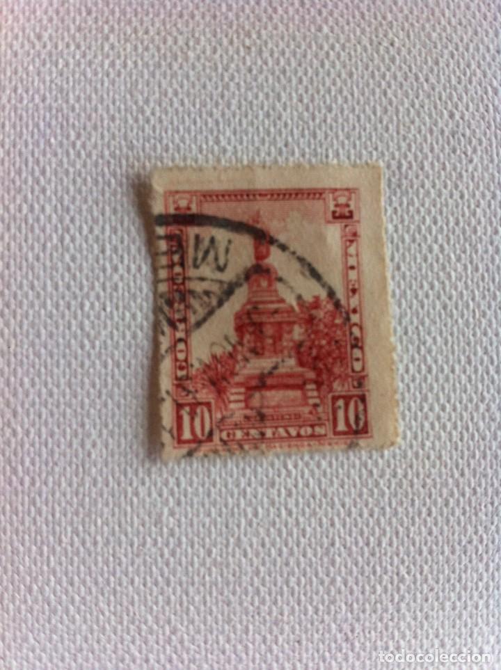 Sellos: SELLO USADO. M&Eacute;XICO. 10 CENTAVOS - Foto 1