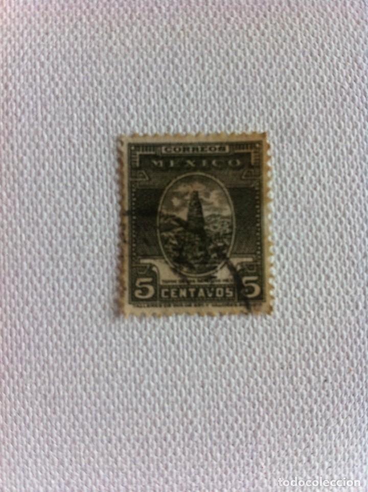 Sellos: SELLO USADO. M&Eacute;XICO. 5 CENTAVOS - Foto 1