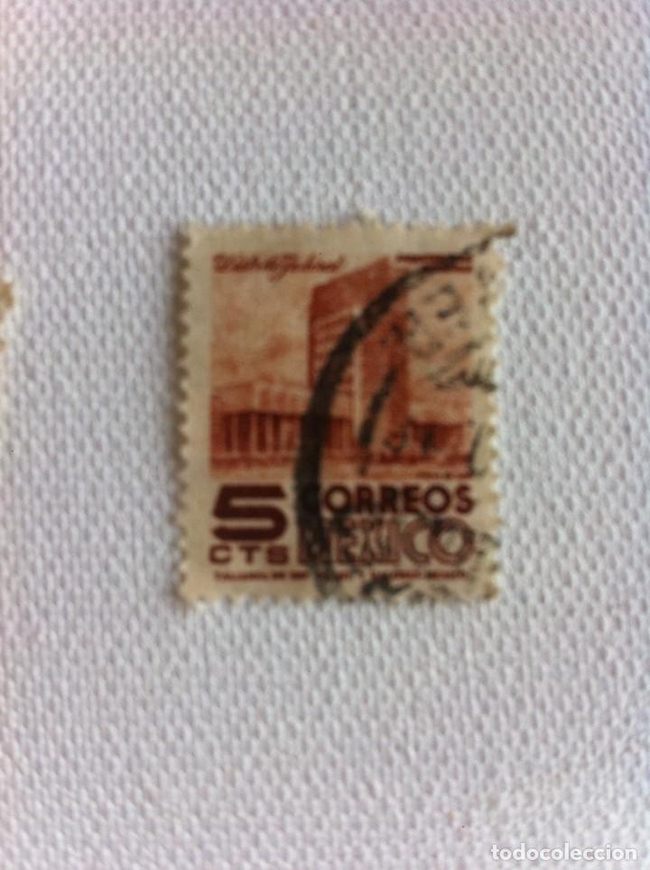 Sellos: SELLO USADO. M&Eacute;XICO. 5 CTS - Foto 1
