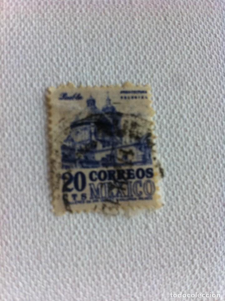 Sellos: SELLO USADO. M&Eacute;XICO. 20 CTS - Foto 1