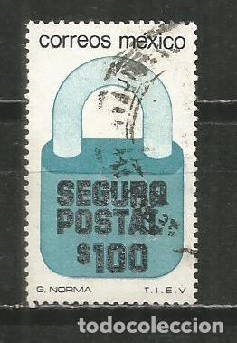 Sellos: MEXICO SEGURO POSTAL YVERT NUM. 32 USADO - Foto 1
