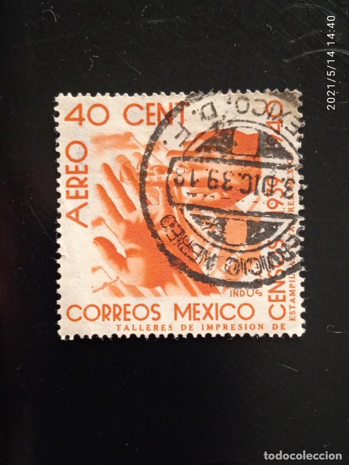 Sellos: MEXICO 40 CENT, AEREO A&Ntilde;O 1940. - Foto 1