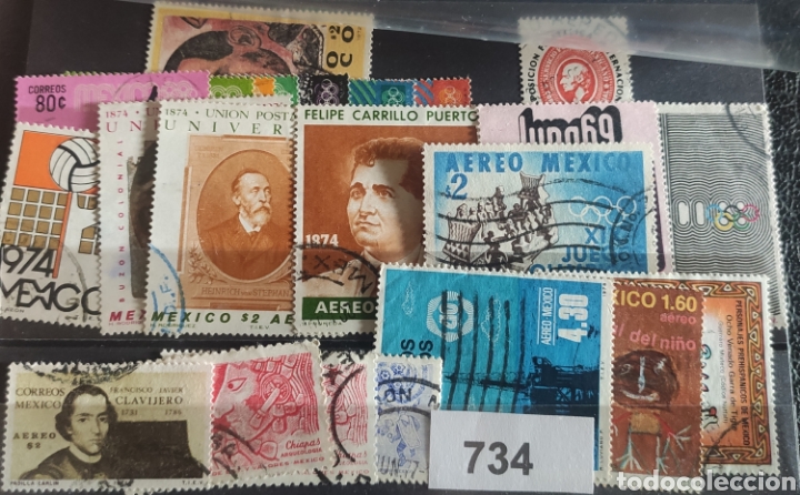 Sellos: M&eacute;xico - 3 imagenes - Foto 2