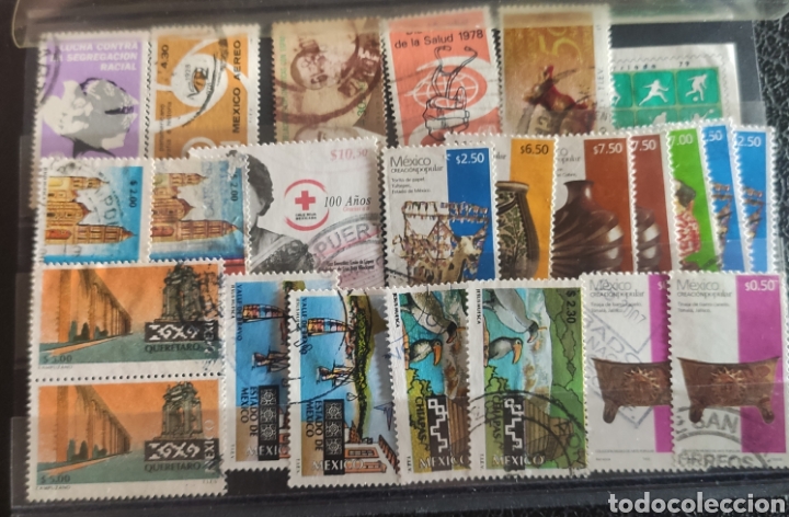 Sellos: M&eacute;xico - 3 imagenes - Foto 1